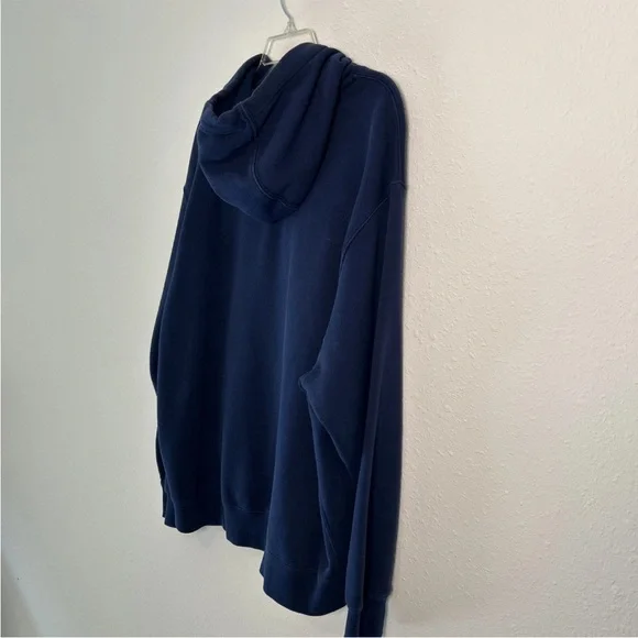 Gaston College Rhinos Nike Hoodie Fleece Sweatshirt Softball Navy Blue Gold 2XL - Picture 8 of 10